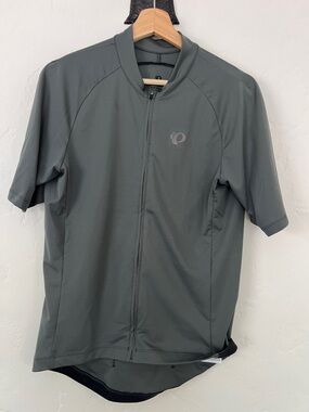 Pearl Izumi Men's Short Sleeve Cycling Jersey - Charcoal Gray